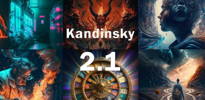 Kandinsky 2.1:免费开源AI绘画模型