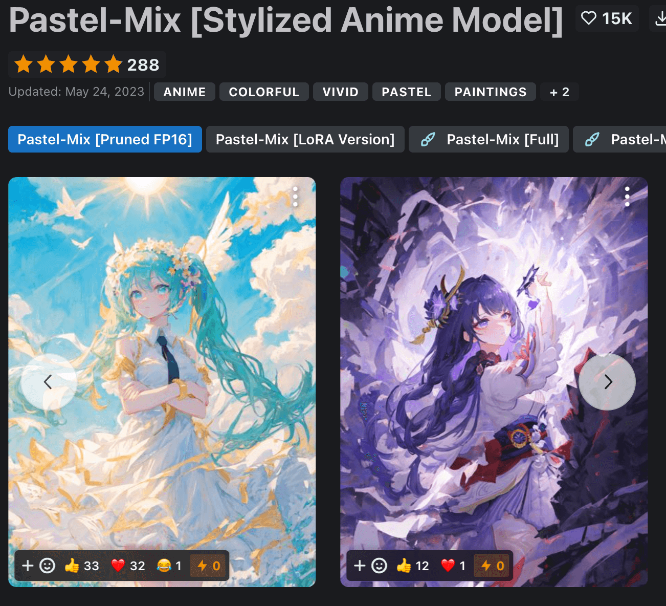Pastel Mix Stylized Anime