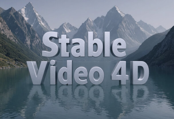 StabilityAI发布并开源了Stable Video 4D！